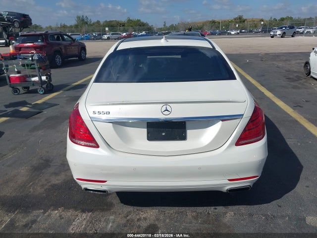 44420118 :رقم المزاد ، WDDUG8CB6GA236168 vin ، 2016 Mercedes-benz S 550 مزاد بيع