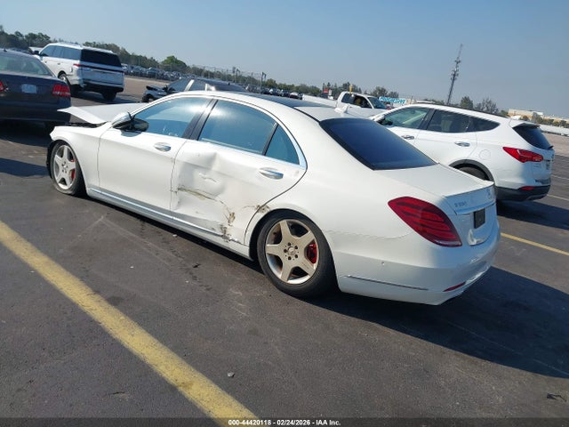 44420118 :رقم المزاد ، WDDUG8CB6GA236168 vin ، 2016 Mercedes-benz S 550 مزاد بيع