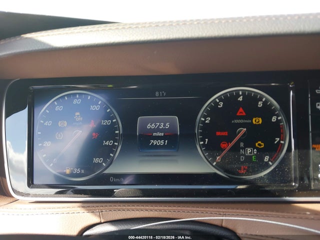 44420118 :رقم المزاد ، WDDUG8CB6GA236168 vin ، 2016 Mercedes-benz S 550 مزاد بيع