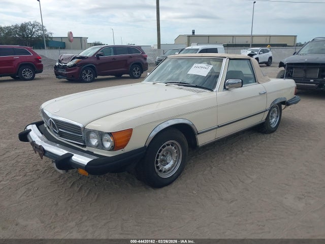 44420162 :رقم المزاد ، WDBBA45A2BB003681 vin ، 1981 Mercedes-benz 380 Sl مزاد بيع