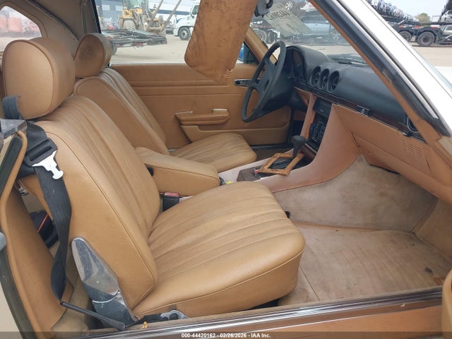 44420162 :رقم المزاد ، WDBBA45A2BB003681 vin ، 1981 Mercedes-benz 380 Sl مزاد بيع