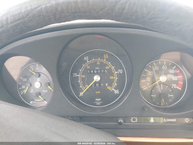 44420162 :رقم المزاد ، WDBBA45A2BB003681 vin ، 1981 Mercedes-benz 380 Sl مزاد بيع