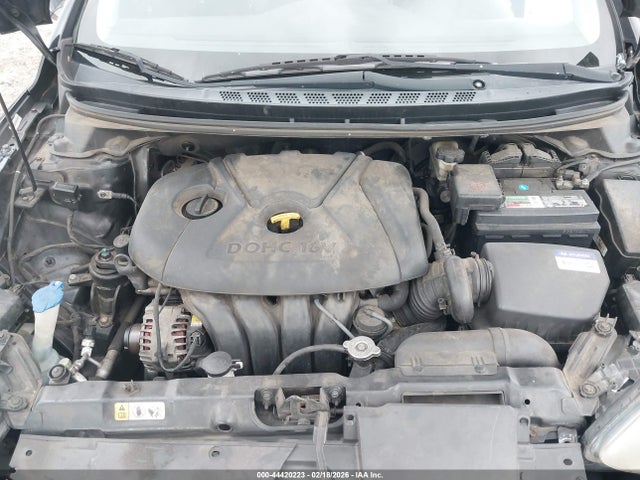 44420223 :رقم المزاد ، KMHDH4AE6DU595040 vin ، 2013 Hyundai Elantra Limited مزاد بيع