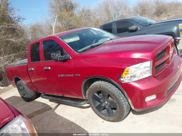 Продажа на аукционе авто 2012 Ram 1500 St, vin: 1C6RD6FT5CS206835, номер лота: 44420301