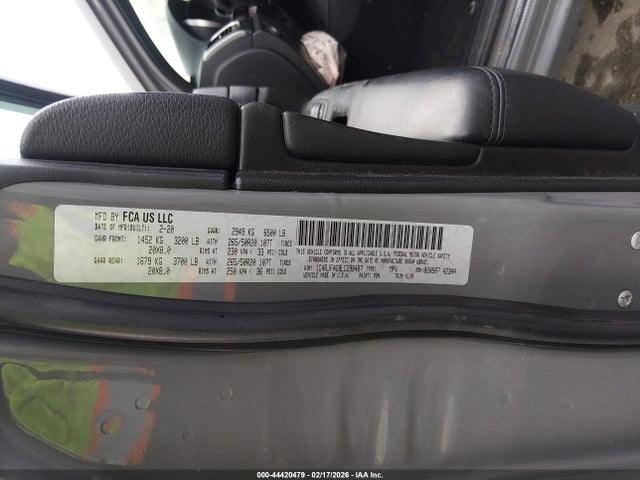 2020 JEEP GRAND CHEROKEE 1C4RJFAG9LC298487 Photo 8