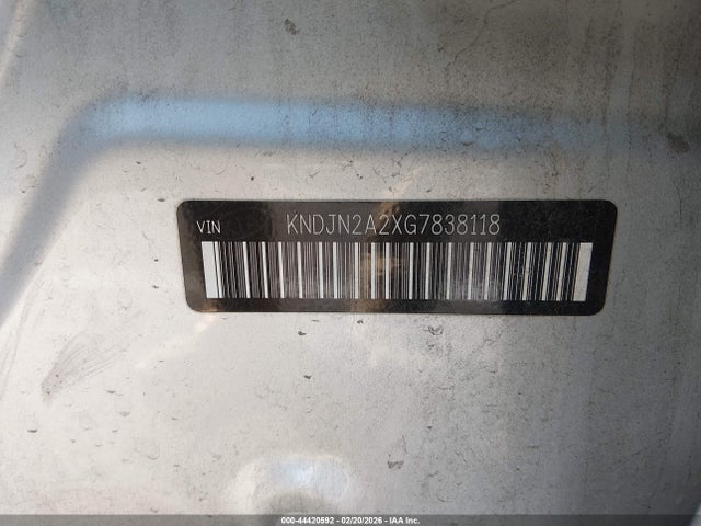 KNDJN2A2XG7838118 KIA Soul