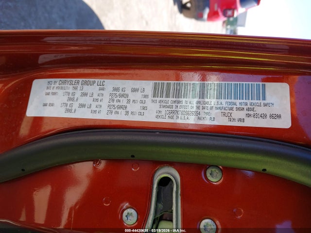 2013 RAM 1500 1C6RR7KT6DS626554 Photo 8