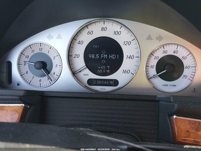 2009 Mercedes-benz E 350 მანქანა იყიდება აუქციონზე, vin: WDBUF56X89B424110, აუქციონის ნომერი: 44420683