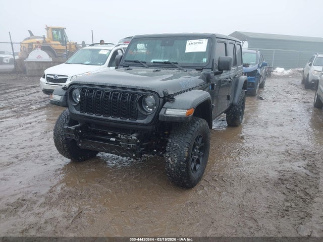 44420984 :رقم المزاد ، 1C4RJXN64RW211237 vin ، 2024 Jeep Wrangler 4xe Willys 4xe مزاد بيع