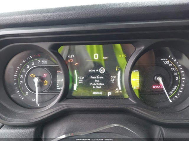 44420984 :رقم المزاد ، 1C4RJXN64RW211237 vin ، 2024 Jeep Wrangler 4xe Willys 4xe مزاد بيع