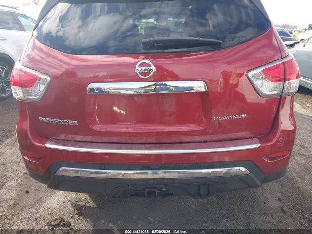 Продажа на аукционе авто 2014 Nissan Pathfinder Platinum, vin: 5N1AR2MN6EC692147, номер лота: 44421088