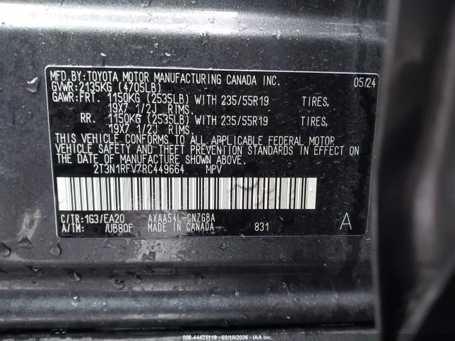 Toyota Rav4 Limited 2024 2T3N1RFV7RC449664 Image 9