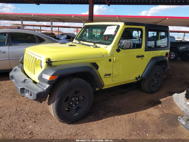 2023 Jeep Wrangler 2-door Sport 4x4 მანქანა იყიდება აუქციონზე, vin: 1C4GJXANXPW634017, აუქციონის ნომერი: 44421173