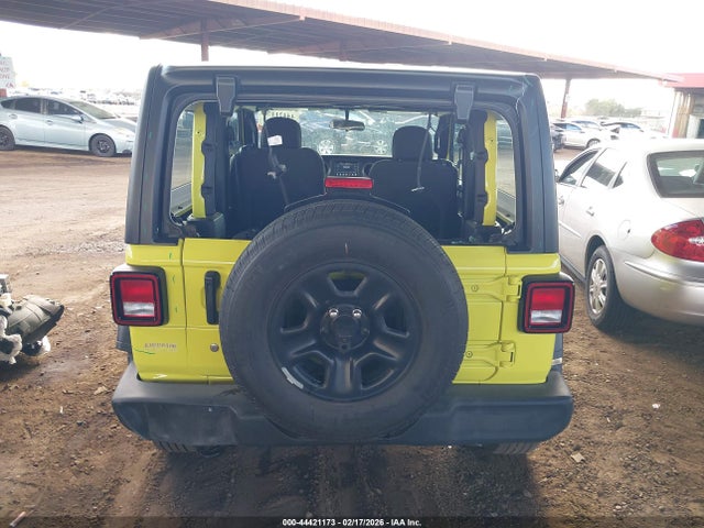2023 Jeep Wrangler 2-door Sport 4x4 მანქანა იყიდება აუქციონზე, vin: 1C4GJXANXPW634017, აუქციონის ნომერი: 44421173