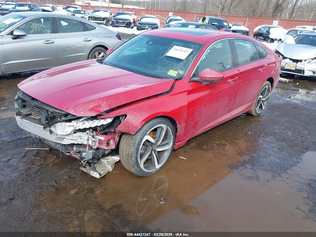 44421247 :رقم المزاد ، 1HGCV2F32JA019576 vin ، 2018 Honda Accord Sport 2.0t مزاد بيع