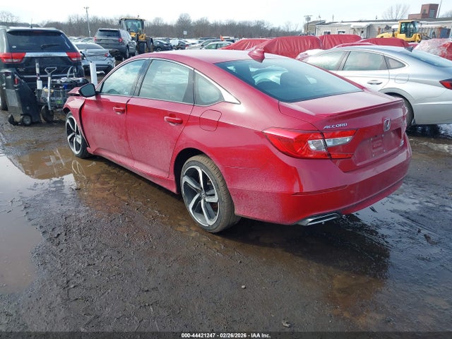 44421247 :رقم المزاد ، 1HGCV2F32JA019576 vin ، 2018 Honda Accord Sport 2.0t مزاد بيع