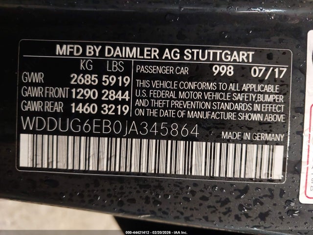 2018 MERCEDES-BENZ S 450 WDDUG6EB0JA345864 Photo 8