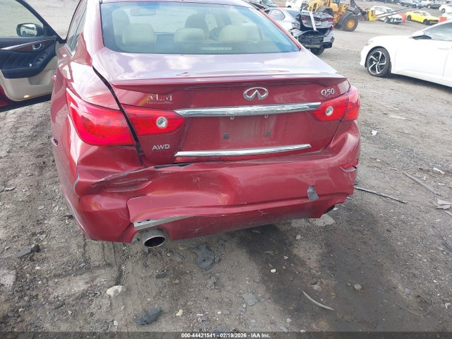 2014 Infiniti Q50 Premium მანქანა იყიდება აუქციონზე, vin: JN1BV7AR7EM691529, აუქციონის ნომერი: 44421541