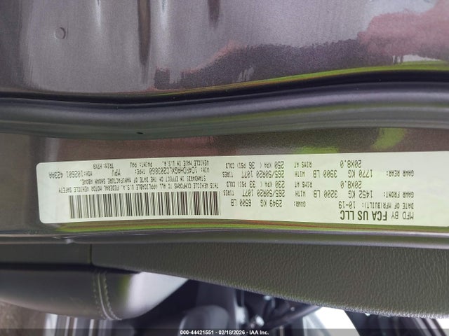 1C4RDHAGXLC203860 Dodge Durango Sxt Plus Rwd