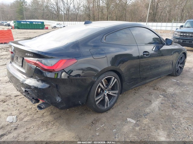 2021 Bmw 430i მანქანა იყიდება აუქციონზე, vin: WBA53AP08MCF45411, აუქციონის ნომერი: 44421567