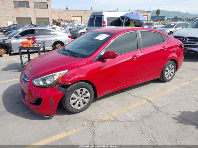 2016 Hyundai Accent Se მანქანა იყიდება აუქციონზე, vin: KMHCT4AEXGU090729, აუქციონის ნომერი: 44421639