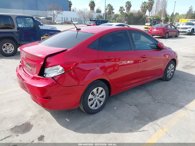2016 Hyundai Accent Se მანქანა იყიდება აუქციონზე, vin: KMHCT4AEXGU090729, აუქციონის ნომერი: 44421639