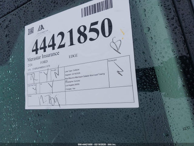 Ford EDGE SEL 2024 2FMPK4J96RBA13078 Image 18