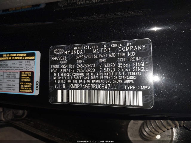 2024 HYUNDAI PALISADE KM8R74GE8RU694711 Photo 8