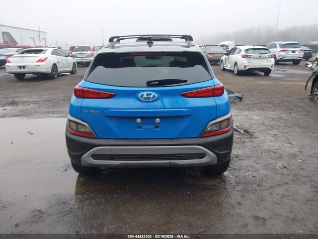 44422100 :رقم المزاد ، KM8K62AB0NU902209 vin ، 2022 Hyundai Kona Sel مزاد بيع