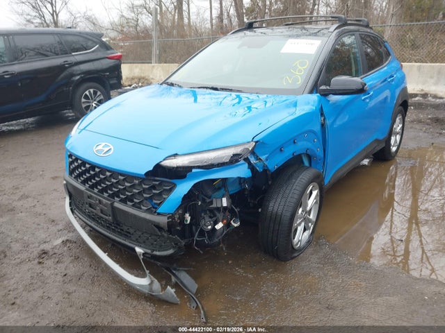 44422100 :رقم المزاد ، KM8K62AB0NU902209 vin ، 2022 Hyundai Kona Sel مزاد بيع