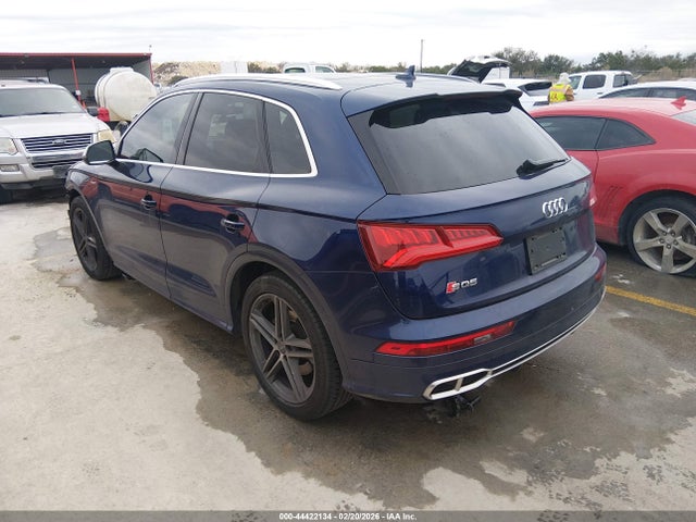 2018 Audi Sq5 3.0t Premium Plus მანქანა იყიდება აუქციონზე, vin: WA1C4AFY2J2225153, აუქციონის ნომერი: 44422134