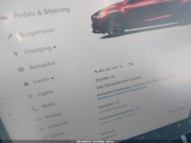 2023 TESLA MODEL X 7SAXCBE51PF413050 Photo 6
