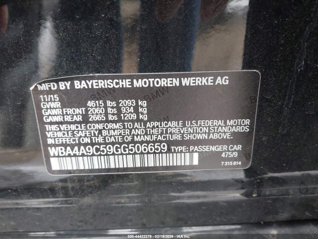 2016 BMW 428I GRAN COUPE WBA4A9C59GG506659 Photo 8