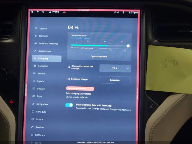 Продажа на аукционе авто 2018 Tesla Model X 100d/75d/p100d, vin: 5YJXCDE20JF125722, номер лота: 44422280