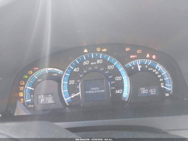 2013 Toyota Camry Hybrid Xle მანქანა იყიდება აუქციონზე, vin: 4T1BD1FK4DU069134, აუქციონის ნომერი: 44422285