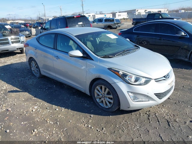 2016 HYUNDAI ELANTRA KMHDH4AEXGU546363