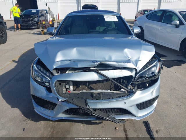 44422350 :رقم المزاد ، WDDWK4JB2HF522333 vin ، 2017 Mercedes-benz C 300 مزاد بيع