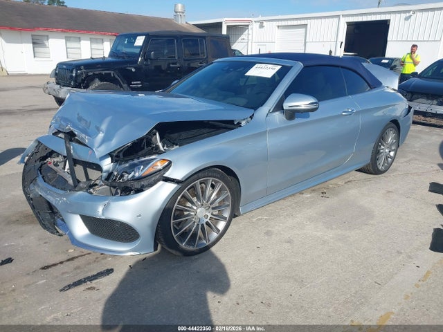 44422350 :رقم المزاد ، WDDWK4JB2HF522333 vin ، 2017 Mercedes-benz C 300 مزاد بيع