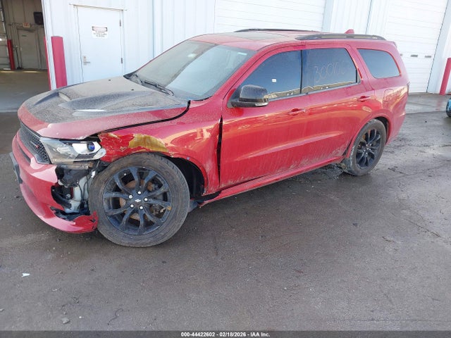 2020 Dodge Durango Gt Plus Awd მანქანა იყიდება აუქციონზე, vin: 1C4RDJDG3LC155749, აუქციონის ნომერი: 44422602