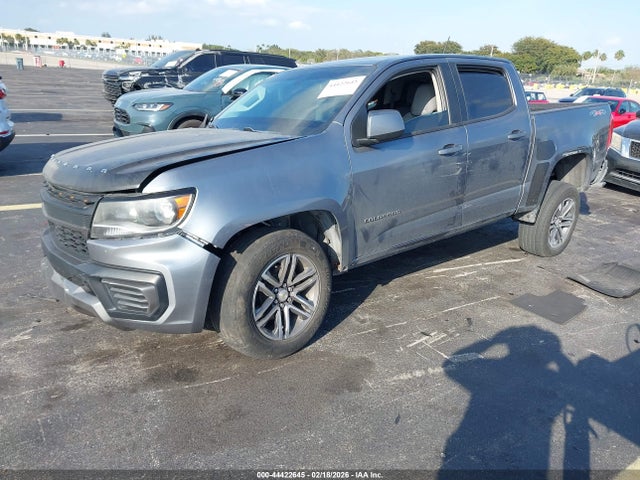 2021 Chevrolet Colorado 4wd  Short Box Wt მანქანა იყიდება აუქციონზე, vin: 1GCGTBEN1M1116667, აუქციონის ნომერი: 44422645