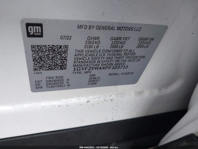 2023 CADILLAC XT4 1GYFZFR4XPF103713 Photo 8