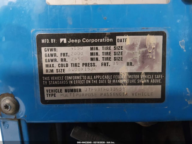 Продажа на аукционе авто 1977 Jeep Jeep, vin: J7F93EH073953, номер лота: 44423049