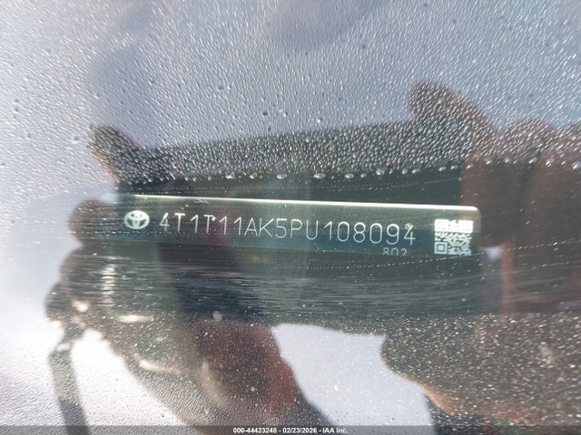 4T1T11AK5PU108094 Toyota CAMRY SE