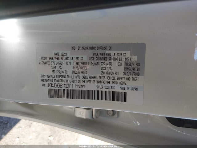 JM3KJDHC6S1120711 Mazda Cx-70 3.3 Turbo S Premium