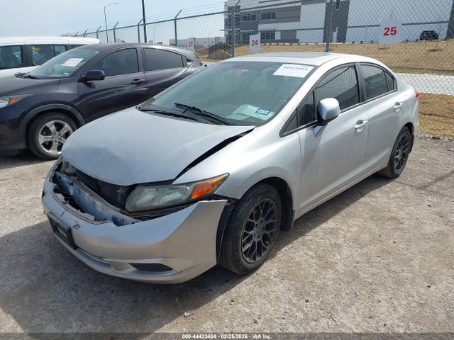 2012 Honda Civic Ex მანქანა იყიდება აუქციონზე, vin: 19XFB2F82CE316637, აუქციონის ნომერი: 44423404