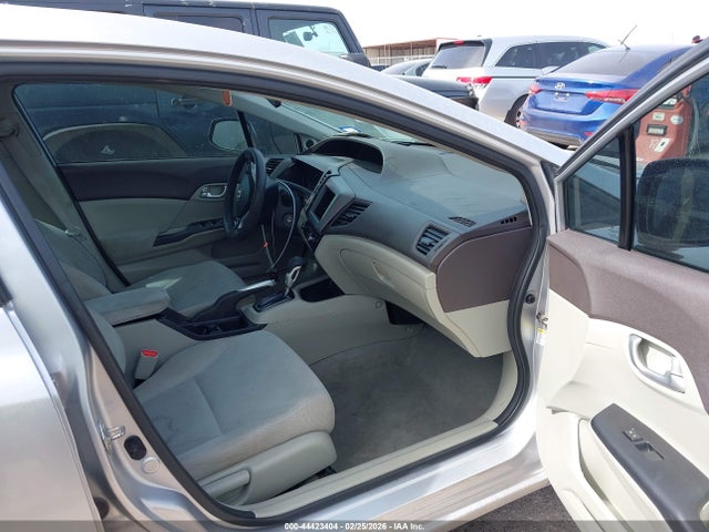 2012 Honda Civic Ex მანქანა იყიდება აუქციონზე, vin: 19XFB2F82CE316637, აუქციონის ნომერი: 44423404