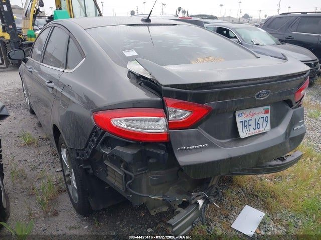 Ford Fusion Hybrid Se 2016 3FA6P0LU6GR329418 Image 3
