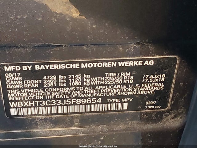 2018 BMW X1 WBXHT3C33J5F89654 Photo 8