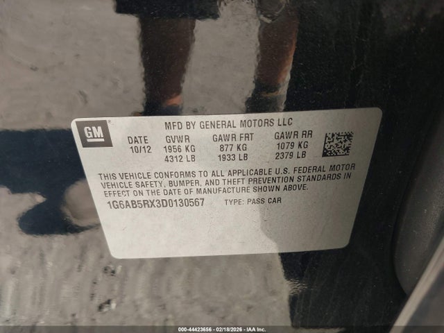 2013 CADILLAC ATS 1G6AB5RX3D0130567 Photo 8