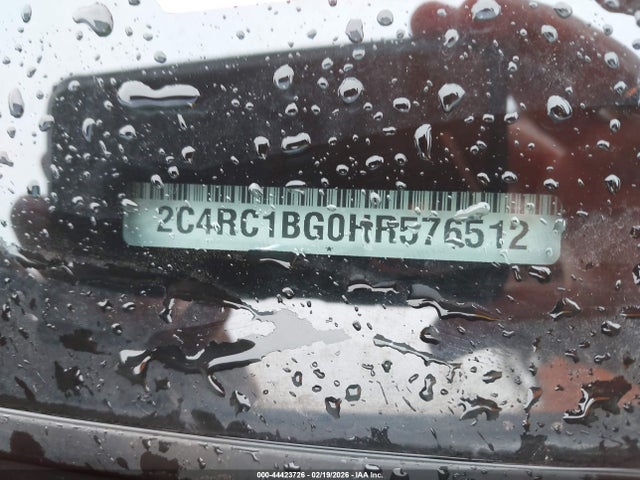 Продаж на аукціоні авто 2017 Chrysler Pacifica Touring-l, vin: 2C4RC1BG0HR576512, номер лоту: 44423726